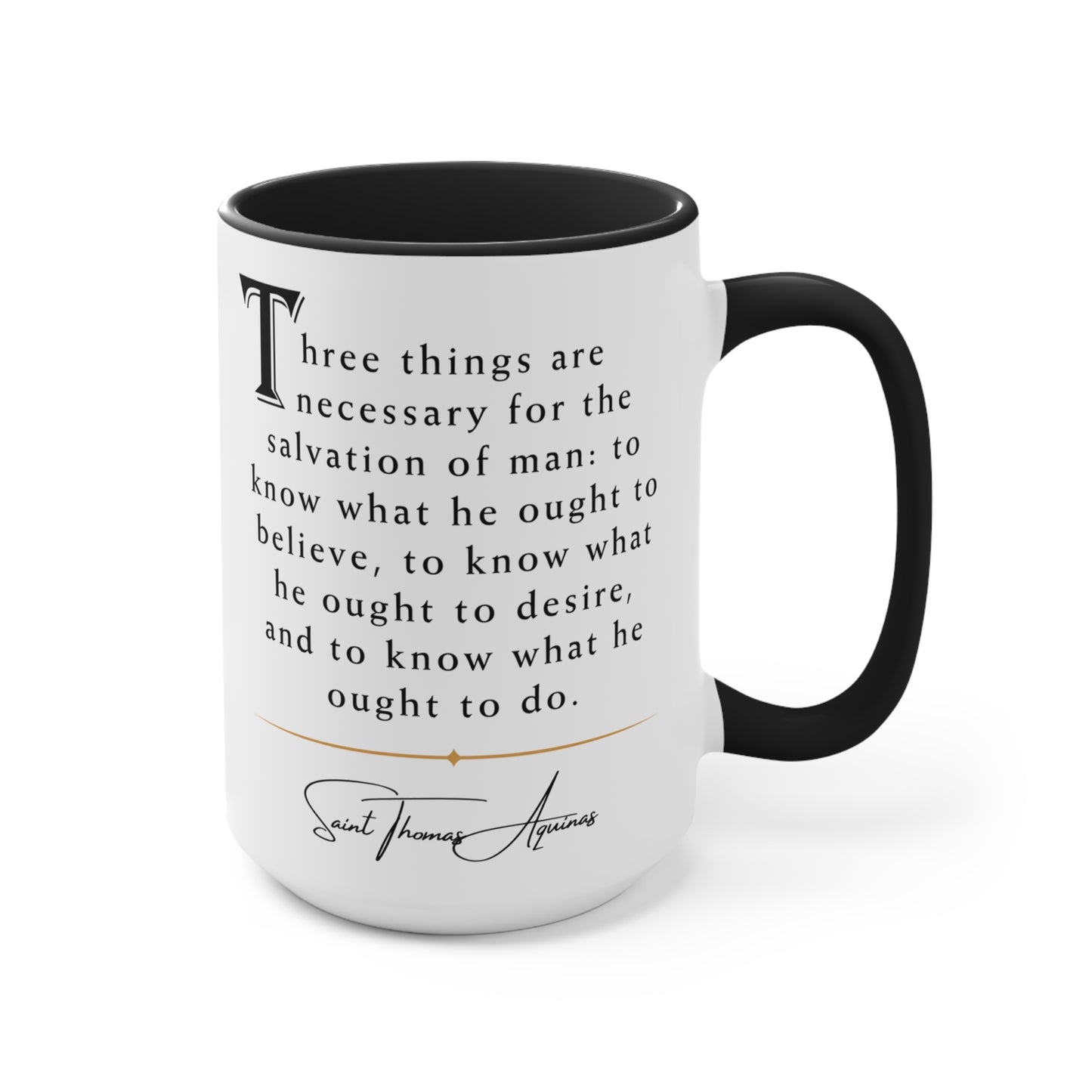 St. Thomas Aquinas Coffee Mug