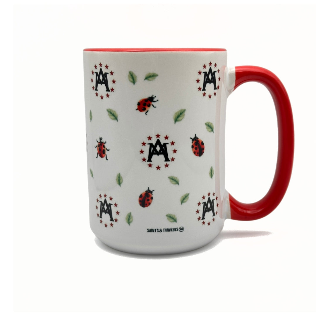 Ladybug Ave Maria Coffee Mug