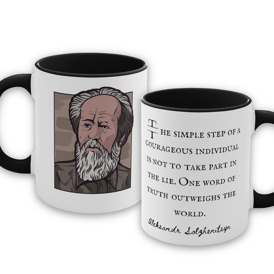 Aleksandr Solzhenitsyn Coffee Mug