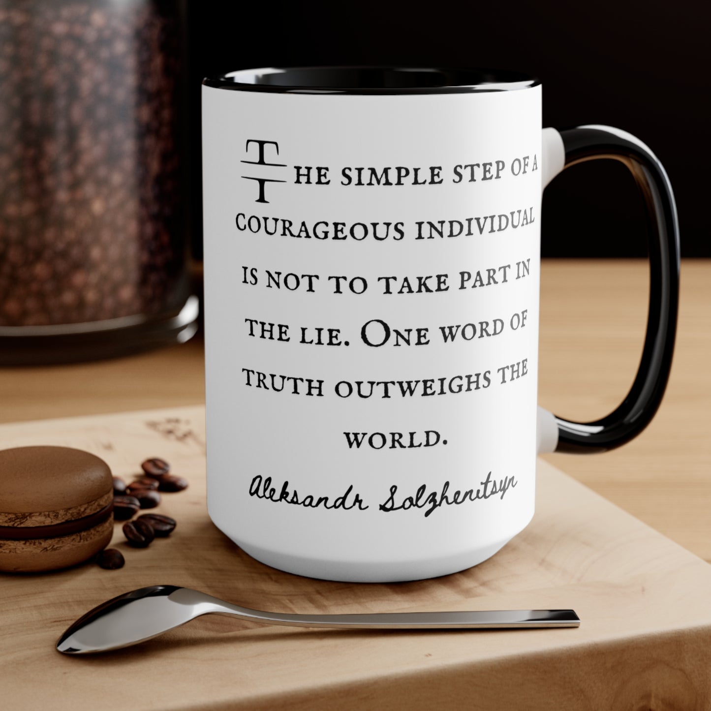 Aleksandr Solzhenitsyn Coffee Mug